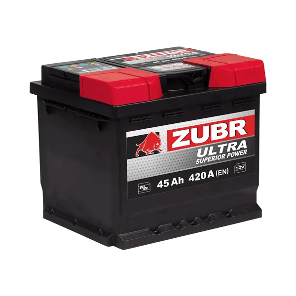 Аккумулятор ZUBR Ultra 60 Ач 600 А (EN), обратная полярность, LN2