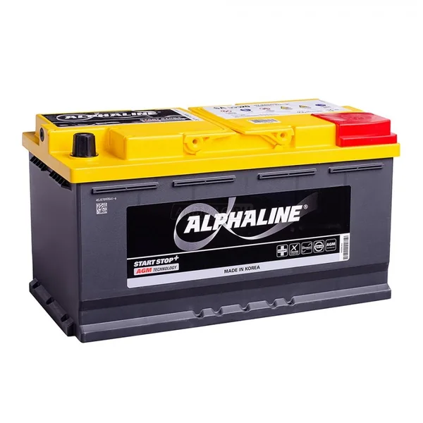 Аккумулятор ALPHALINE AGM AX 95 Ач 850 А (EN), обратная полярность, LN5