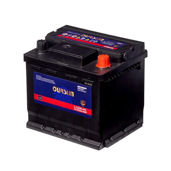 Аккумулятор OURSUN DIN 44 Ач 370 А (EN), обратная полярность, LN1