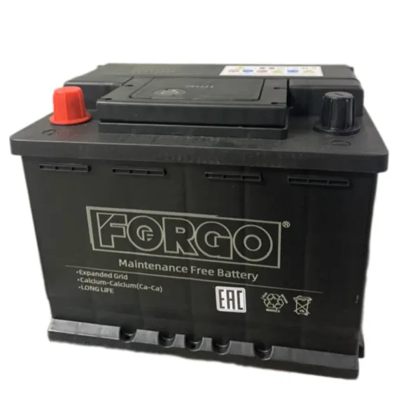 Аккумулятор FORGO 60 Ач 580 А (EN), обратная полярность, LN2