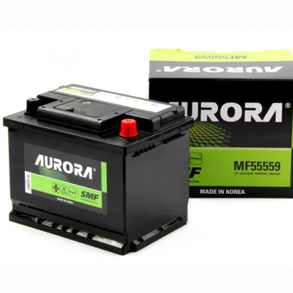 Аккумулятор AURORA 55 Ач 480 А (EN), обратная полярность, LN2