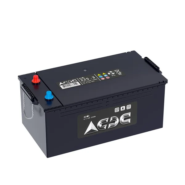 Аккумулятор AC/DC 225 Ач 1300 А (EN), обратная полярность, 6ST-225
