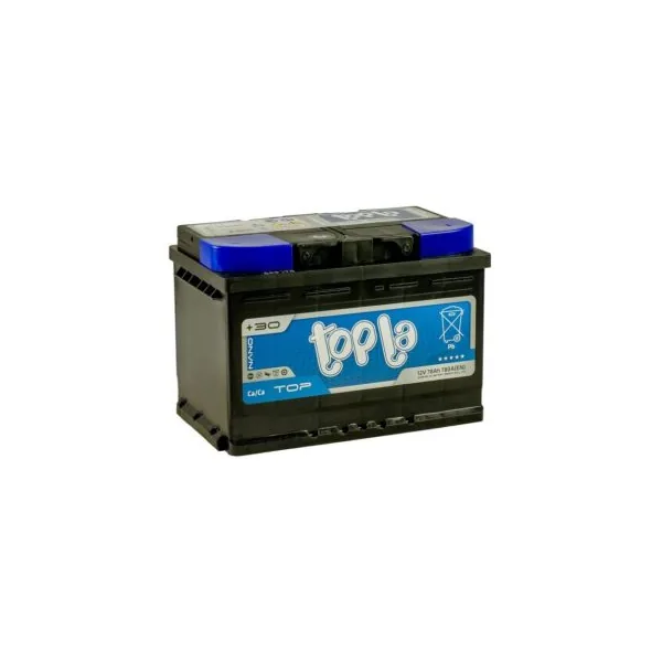 Аккумулятор TOPLA 78 Ач 750 А (EN), обратная полярность, LN3